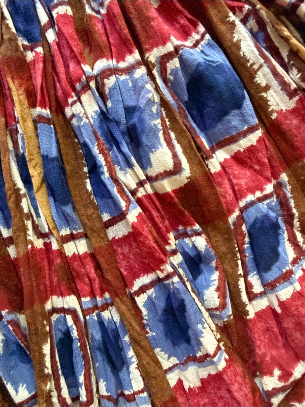 Boho midi skirt. One sz fits most - Picture 5 of 5